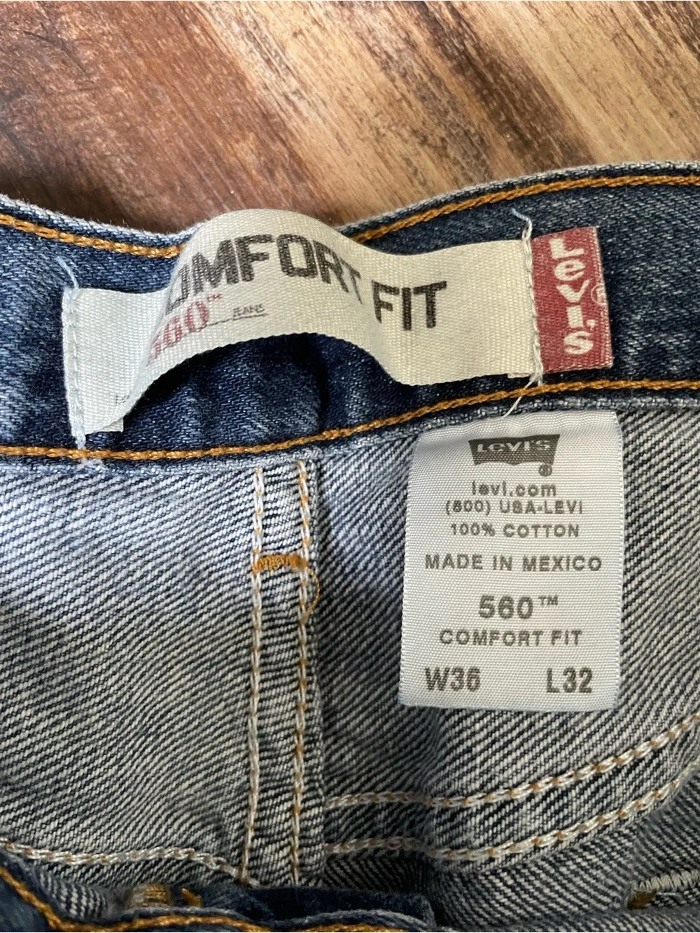 Levi's Relaxed Fit Dark Blue Men's Jeans